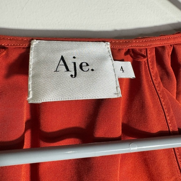 Aje. Knot Front Cropped Blouse - Picture 3 of 7